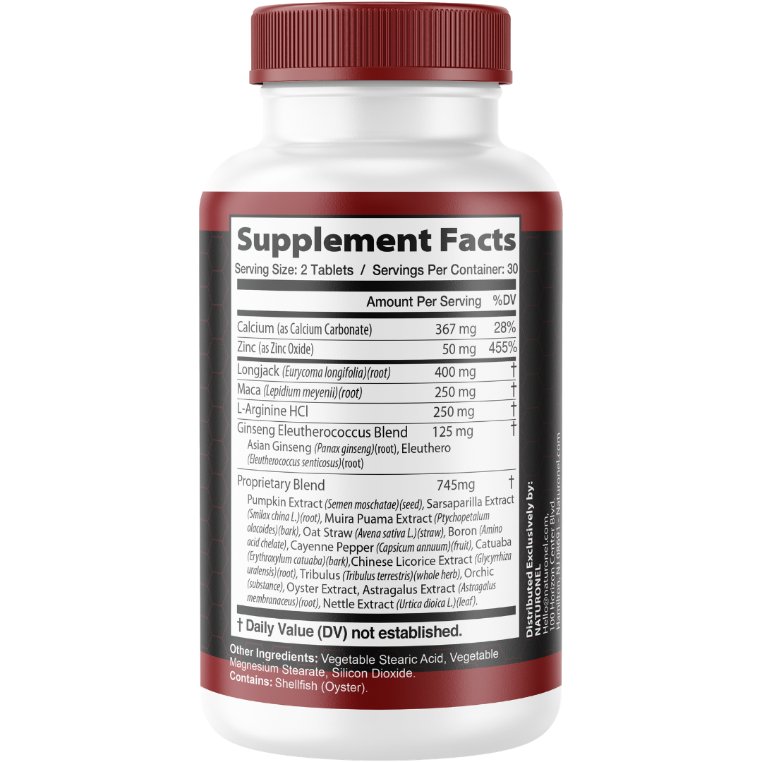 Alpha Erec Advanced Men's Performance Tablets (12 Pack) – Male Stamina, Energy & Vitality Support with Tongkat Ali, Maca, Ginseng & Zinc
