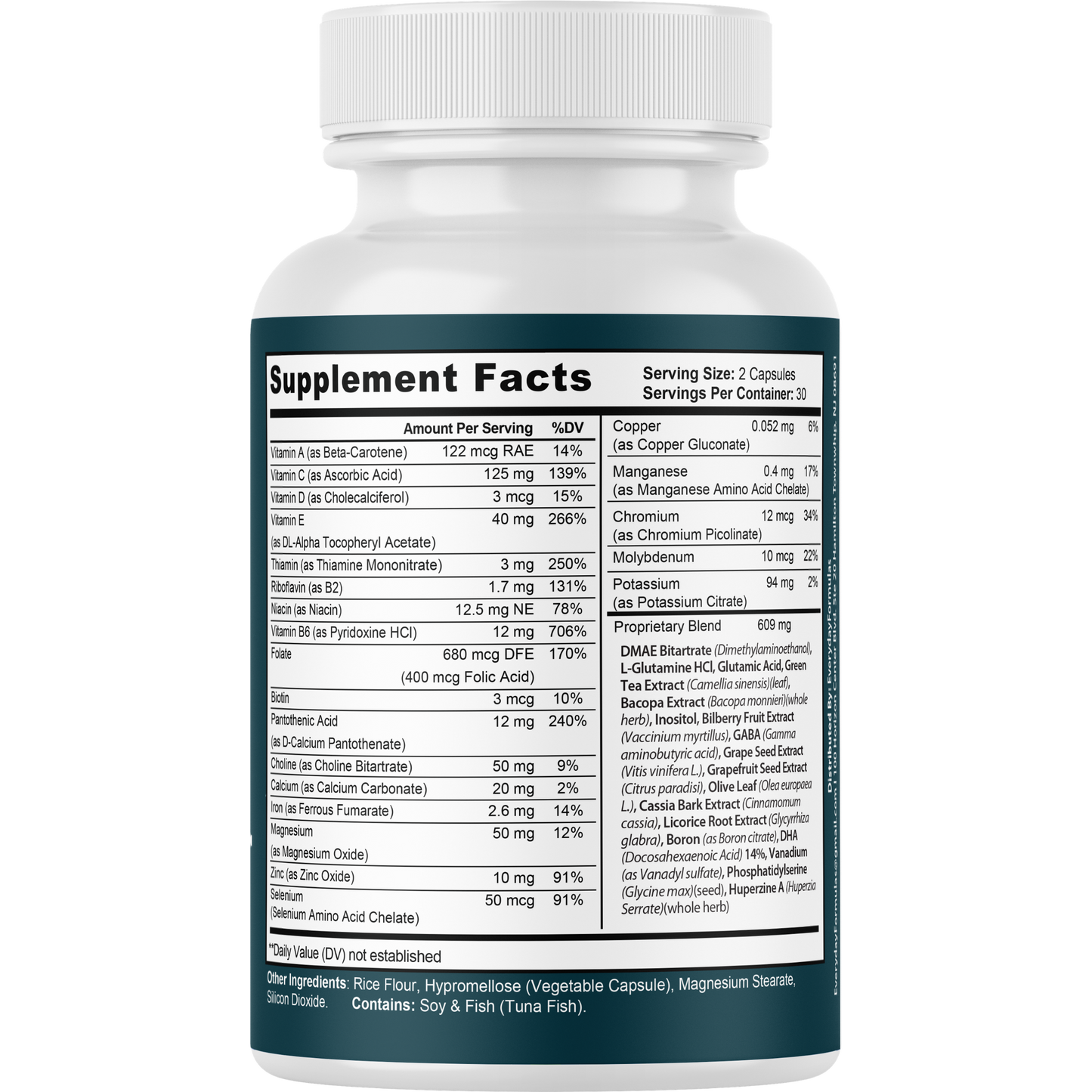 Memo Matrix Brain Health Support Supplement 60 Capsules