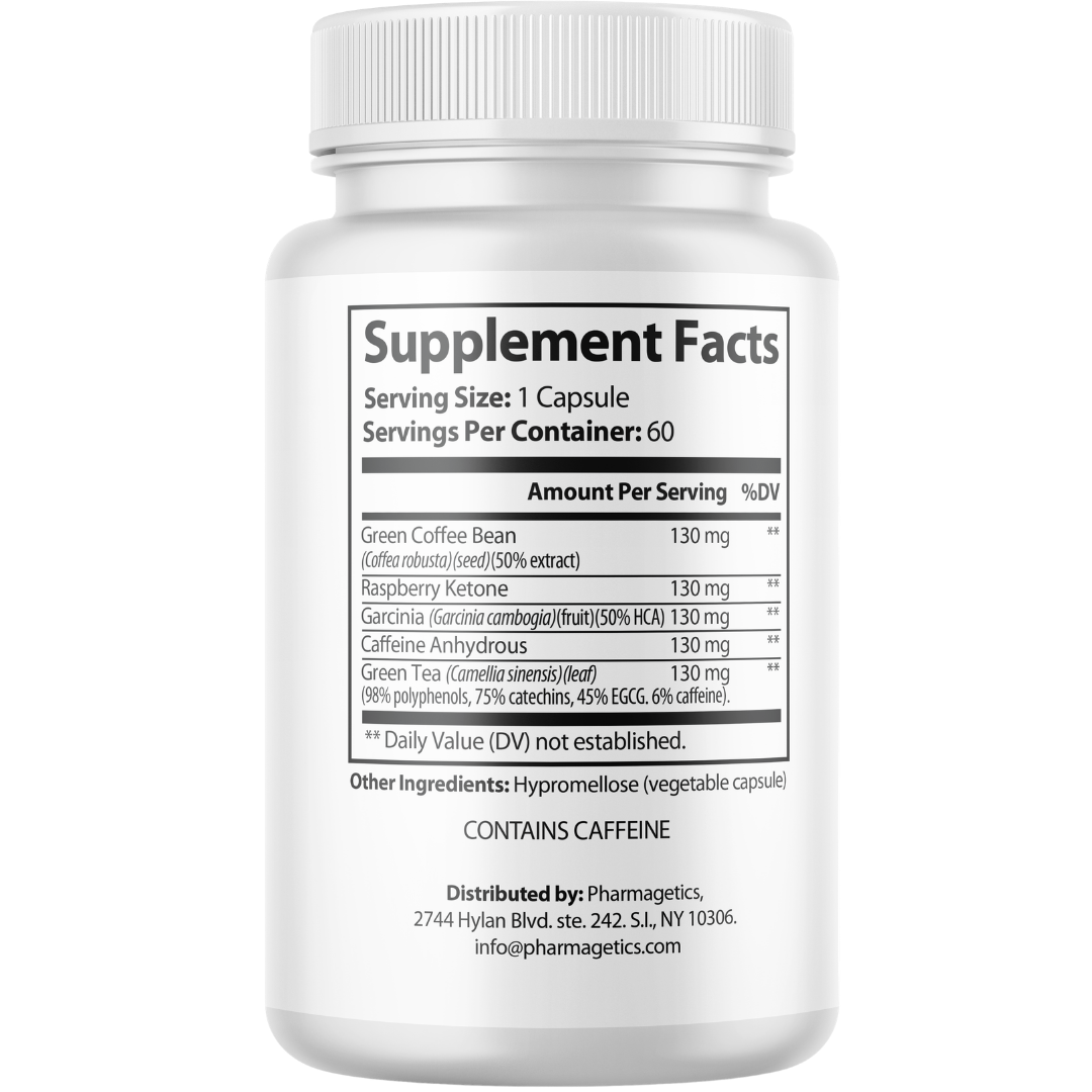 FitSpresso Weight Management Support, Fat Burning Supplement 60 Capsules