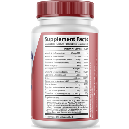Visi Ultra Premium Eye Health Support Formula 60 Capsules