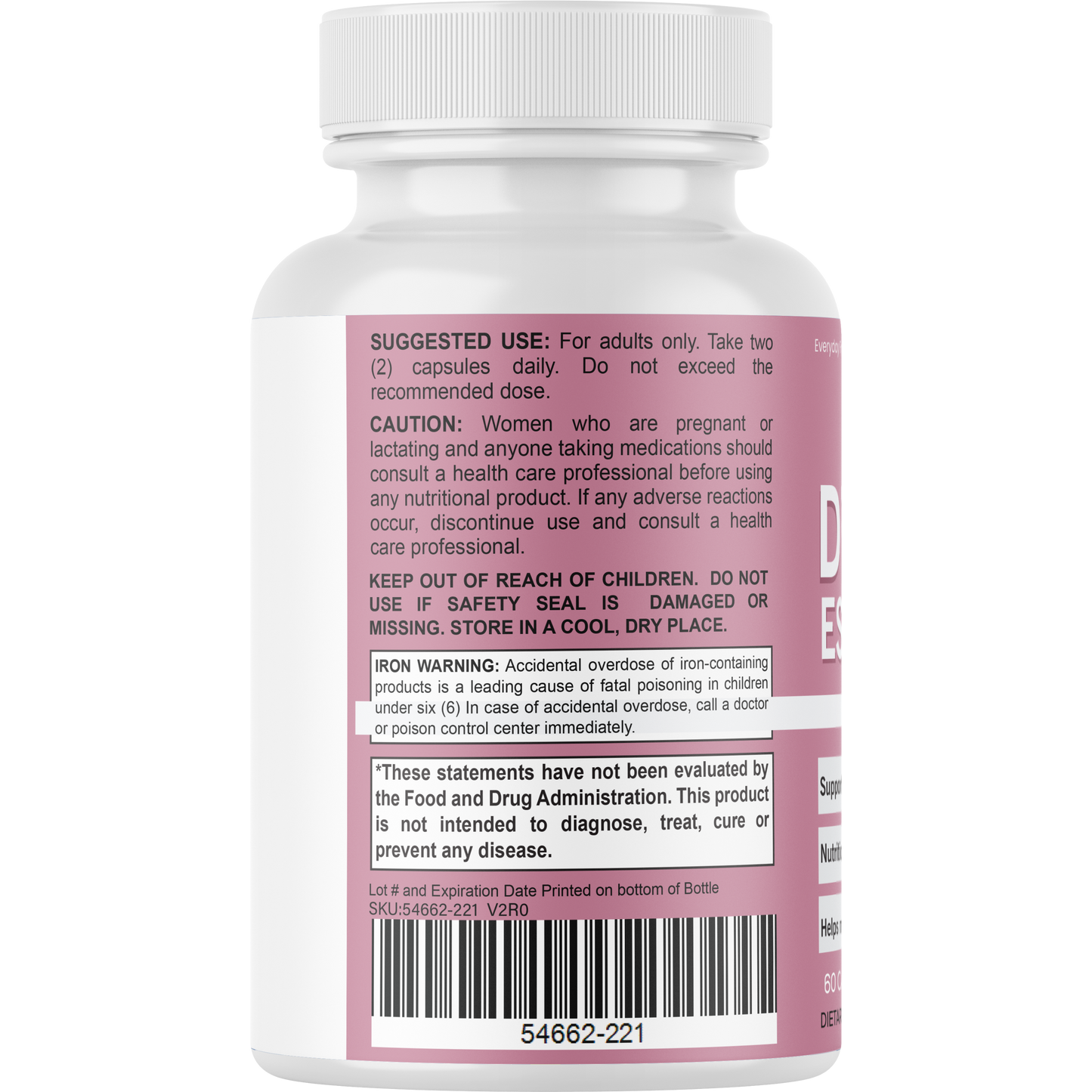 Derma Essential Capsules Premium Derma Essential for Skin Clarity 60 Capsules