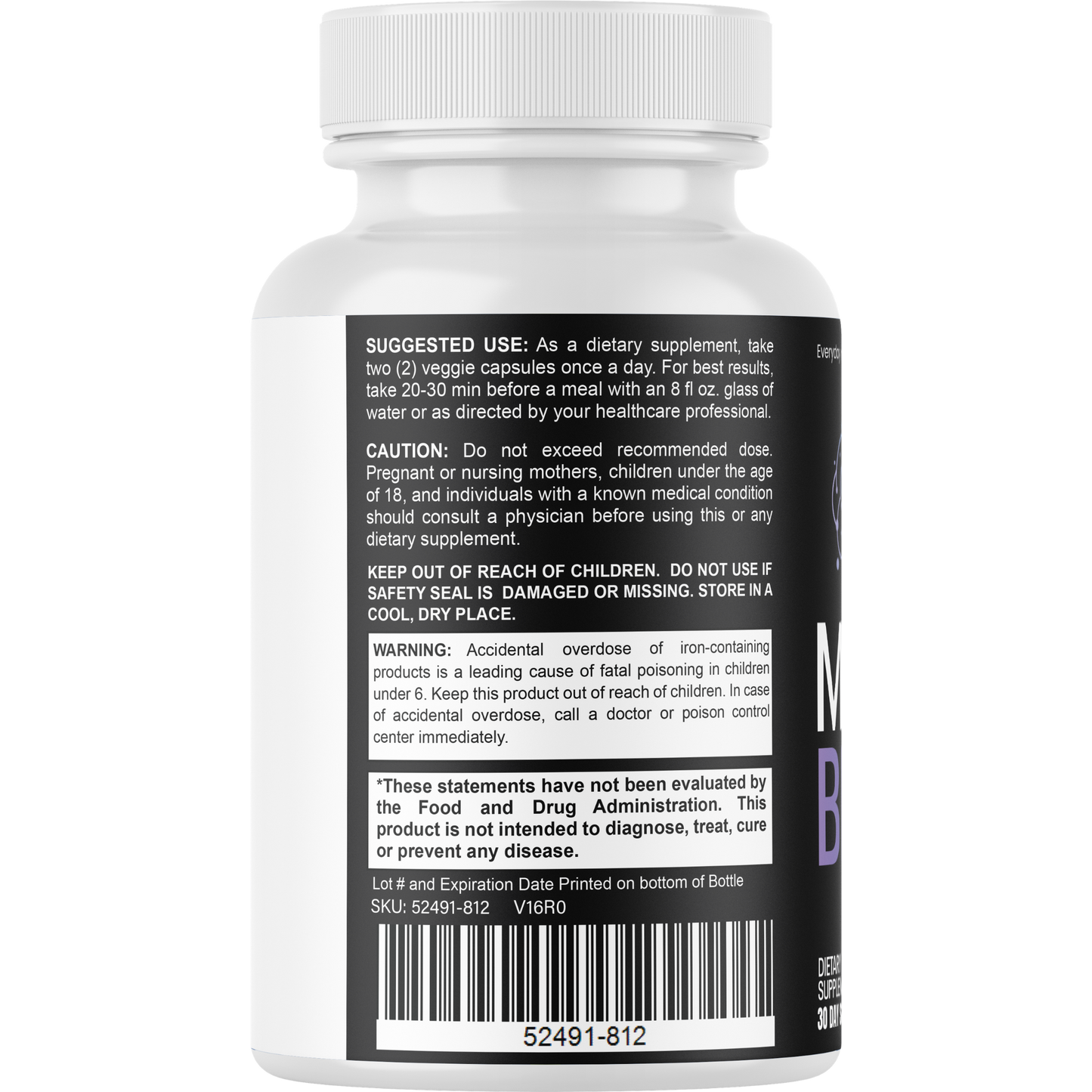 Memo Blast Brain Health Support Supplement 60 Capsules