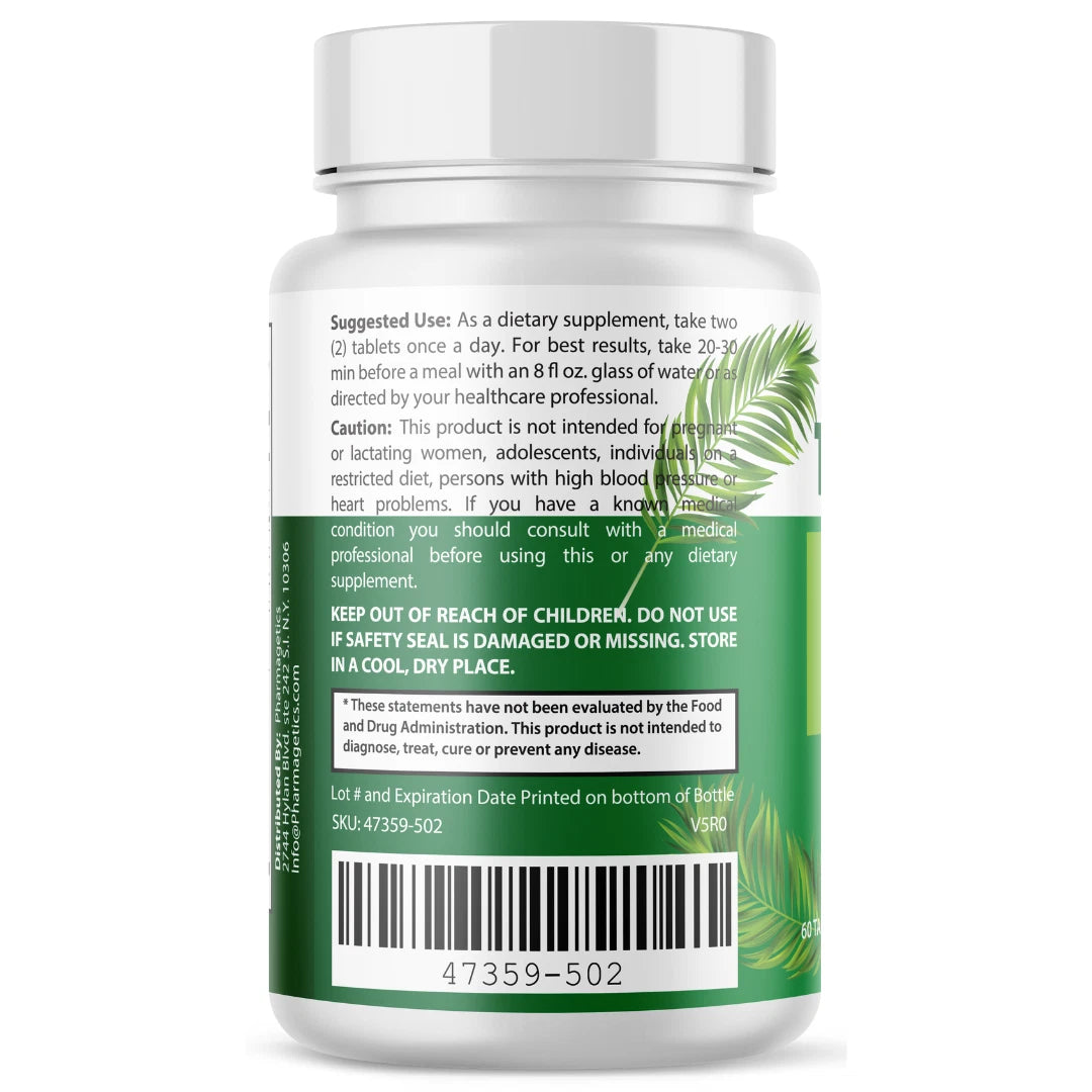 Tropical Rise Male Performance Supplement, Vitality Support 60 Tablets