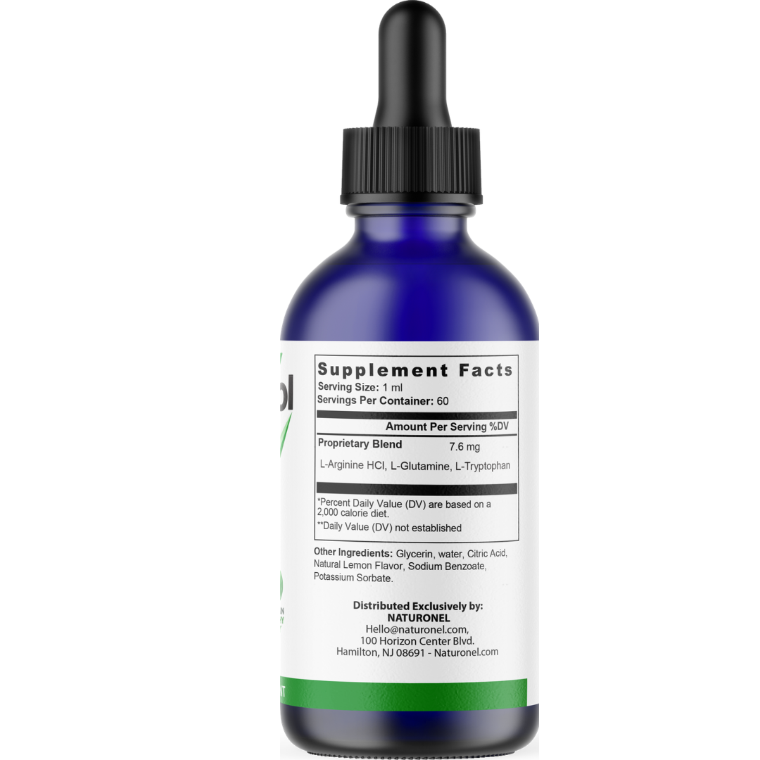 FasfaXol Advanced Liquid Formula (5 Pack) – Amino Acid Blend with L-Arginine HCl, L-Glutamine & L-Tryptophan