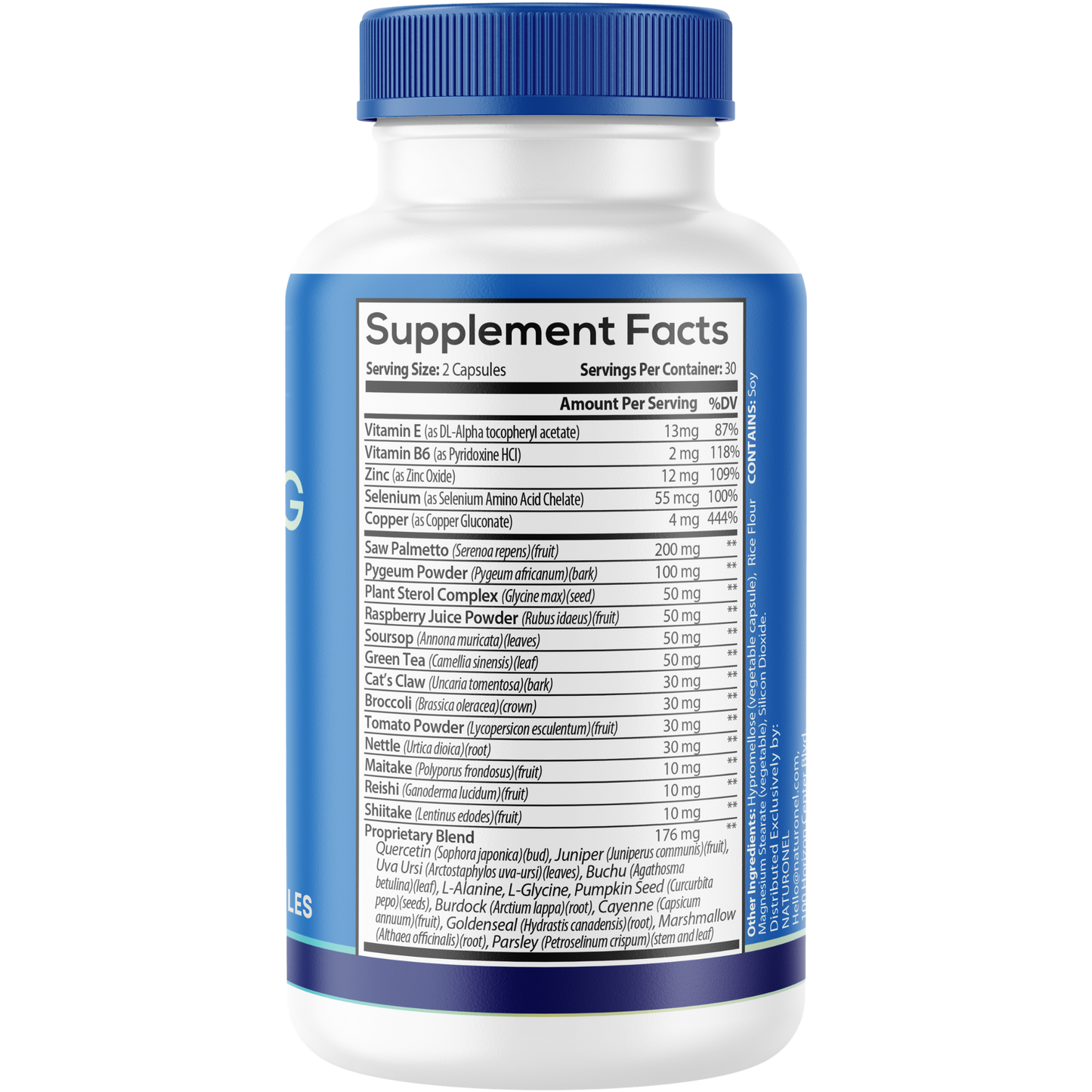 FlowStrong (5 Pack) Prostate Supplement for Men – Advanced Prostate Wellness Formula with Saw Palmetto, Pygeum, Plant Sterols, Zinc & Selenium – Daily Men's Health Support
