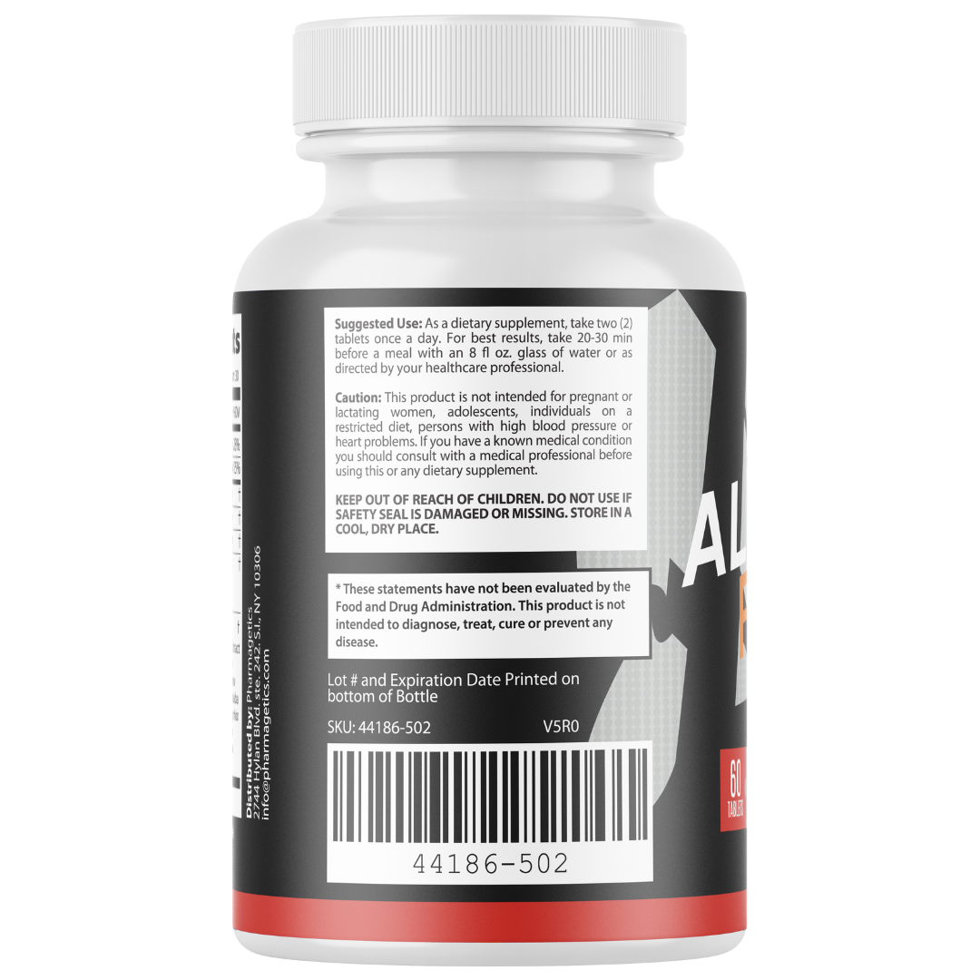 Alpha Force Male Performance Support Supplement 60 Tablets