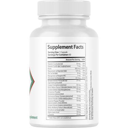 Altai Balance Blood Sugar Support Supplement 60 Capsules