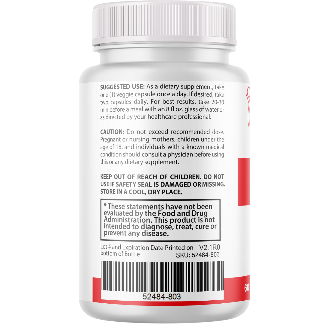 Glyco Balancer Glycogen Control for Blood Pressure + Sugar Support  60 Capsules