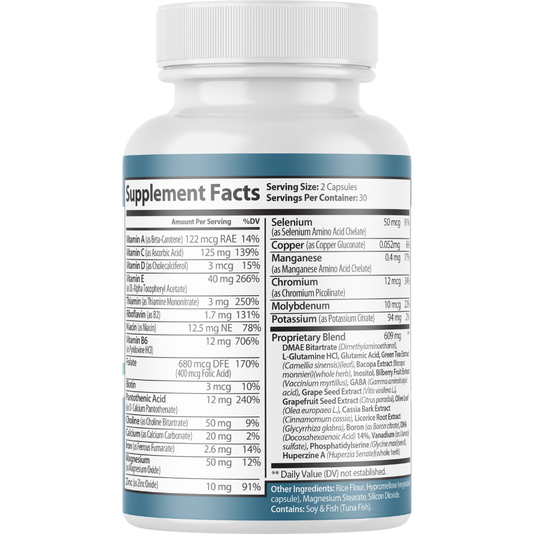 ProMind Complex Brain Health Support Supplement 60 Capsules