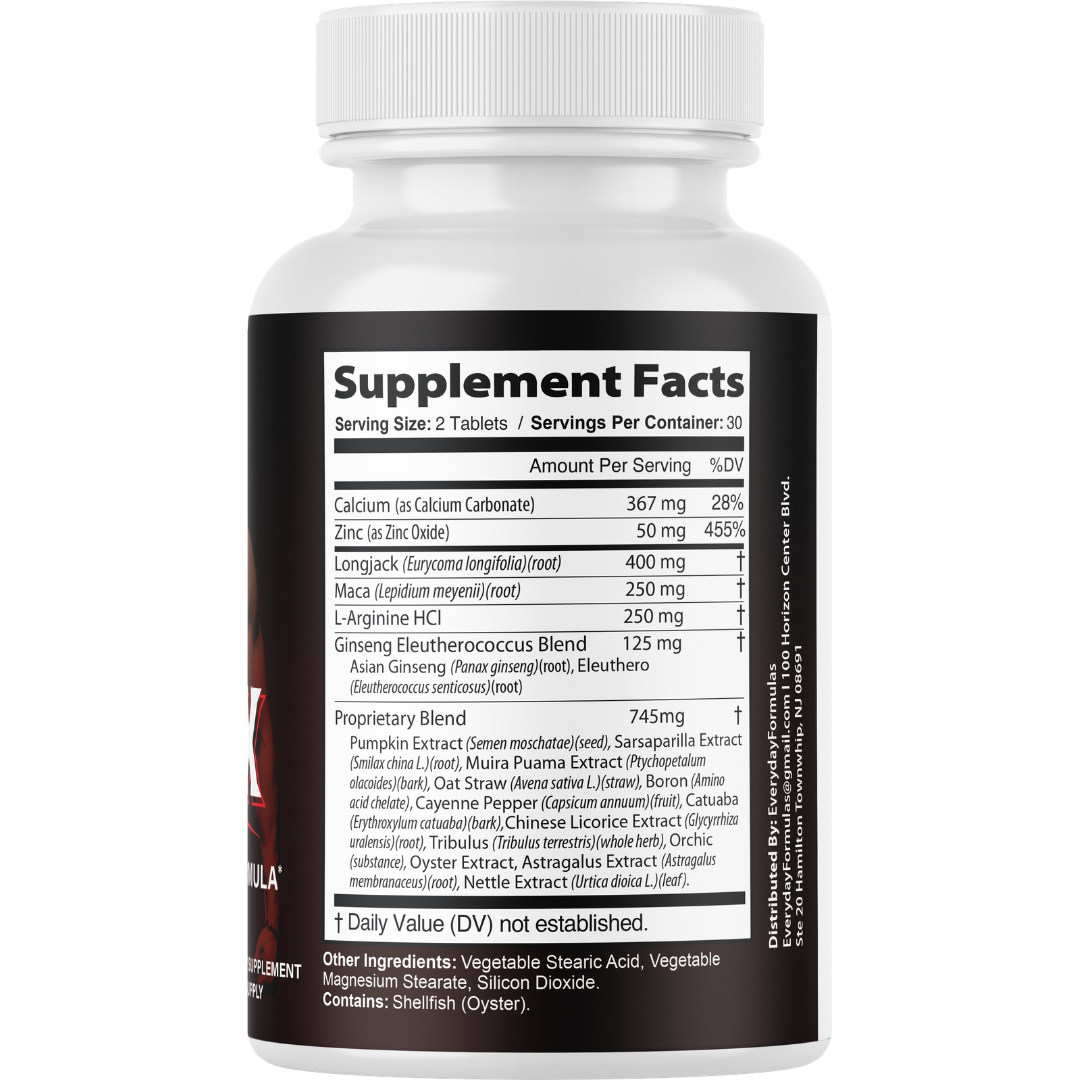 RhinoxX High Performance Male Support Formula 60 Tablets