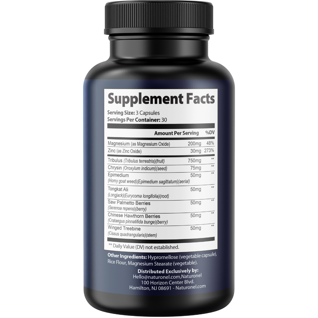 Testosterone Booster for Men (4 Pack)- Advanced Performance Formula with Tribulus, Tongkat Ali, Zinc, Magnesium, Epimedium & Saw Palmetto - Supports Healthy Testosterone Levels, Strength, Energy & Vitalit
