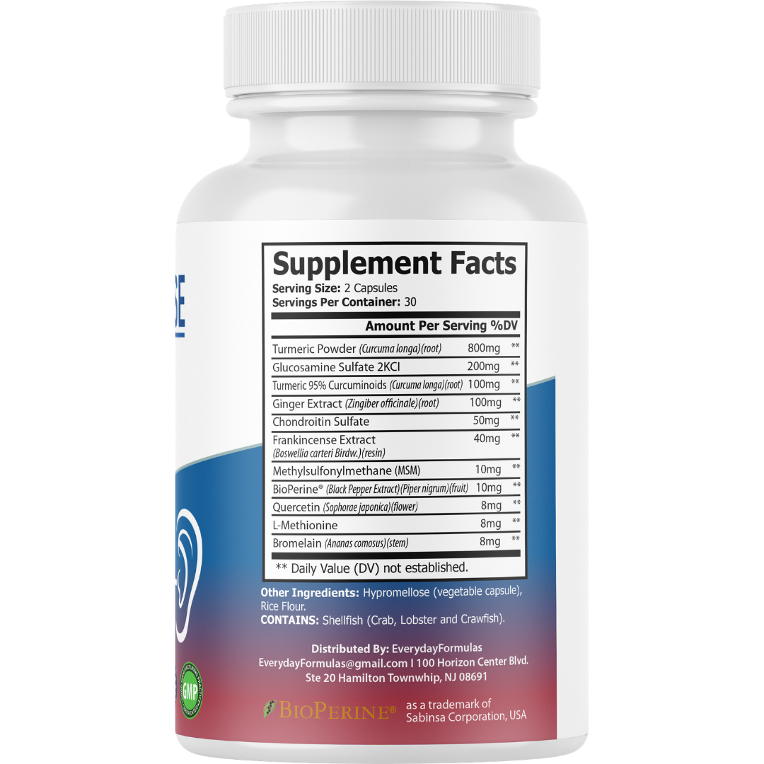 Silen Sense, Calm Ear Support Ear Health Supplement 60 Capsules