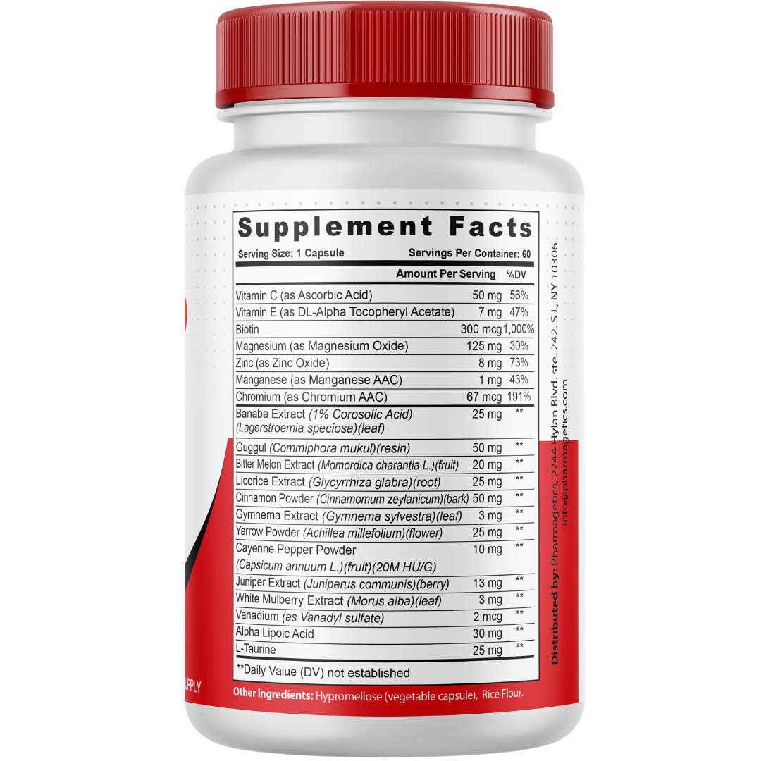 BioGlyco Flow Advanced Blood Support Supplement Flow 60 Capsules