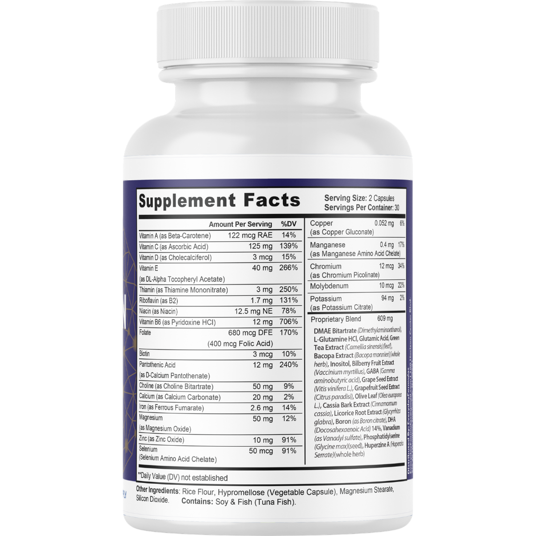 Marobrain Brain Health Support Supplement 60 Capsules