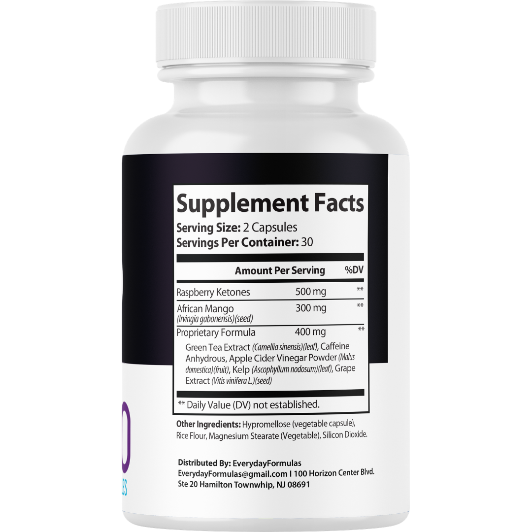 Advanced Keto 1500 Weight Loss Diet Pills 60 Capsules