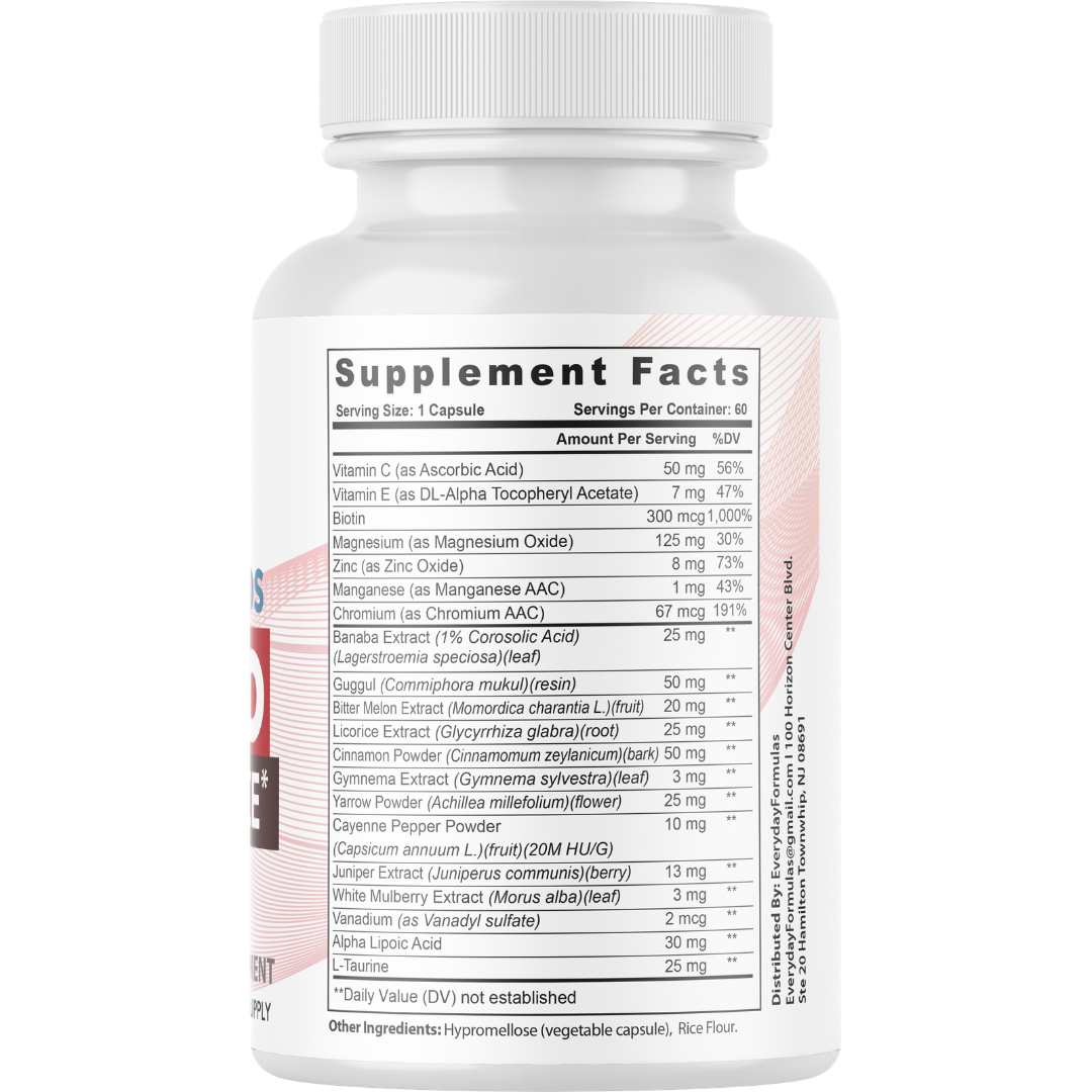 MetaboLabs Blood Balance Glucose Support & Metabolic Health 60 Capsules