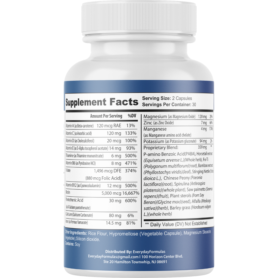 Fungus Exodus Clear Nail Formula 60 Capsules