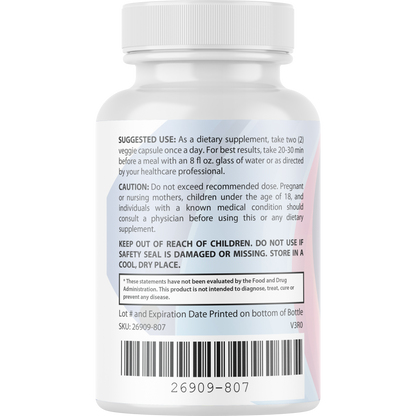 Provisine Vision and Eye Health Support Supplement 60 Capsules