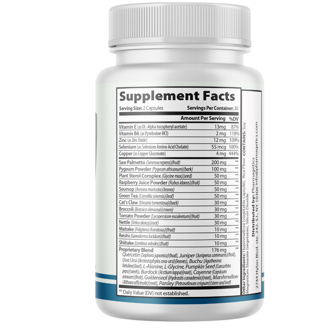 Uroflow Male Health Support Supplement 60 Capsules