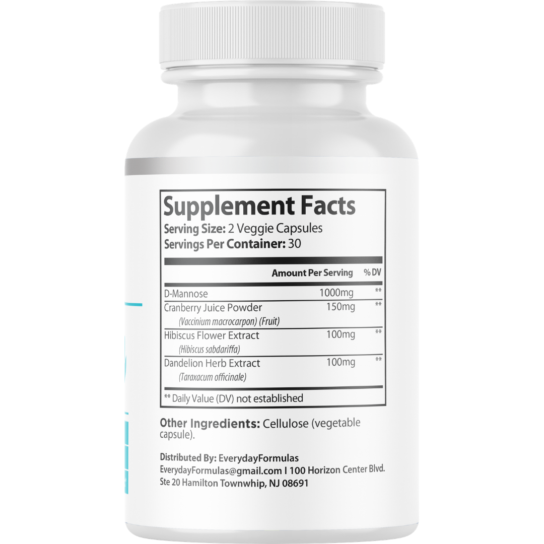 Utifix Bladder Health Support Formula Supplement 60 Capsules