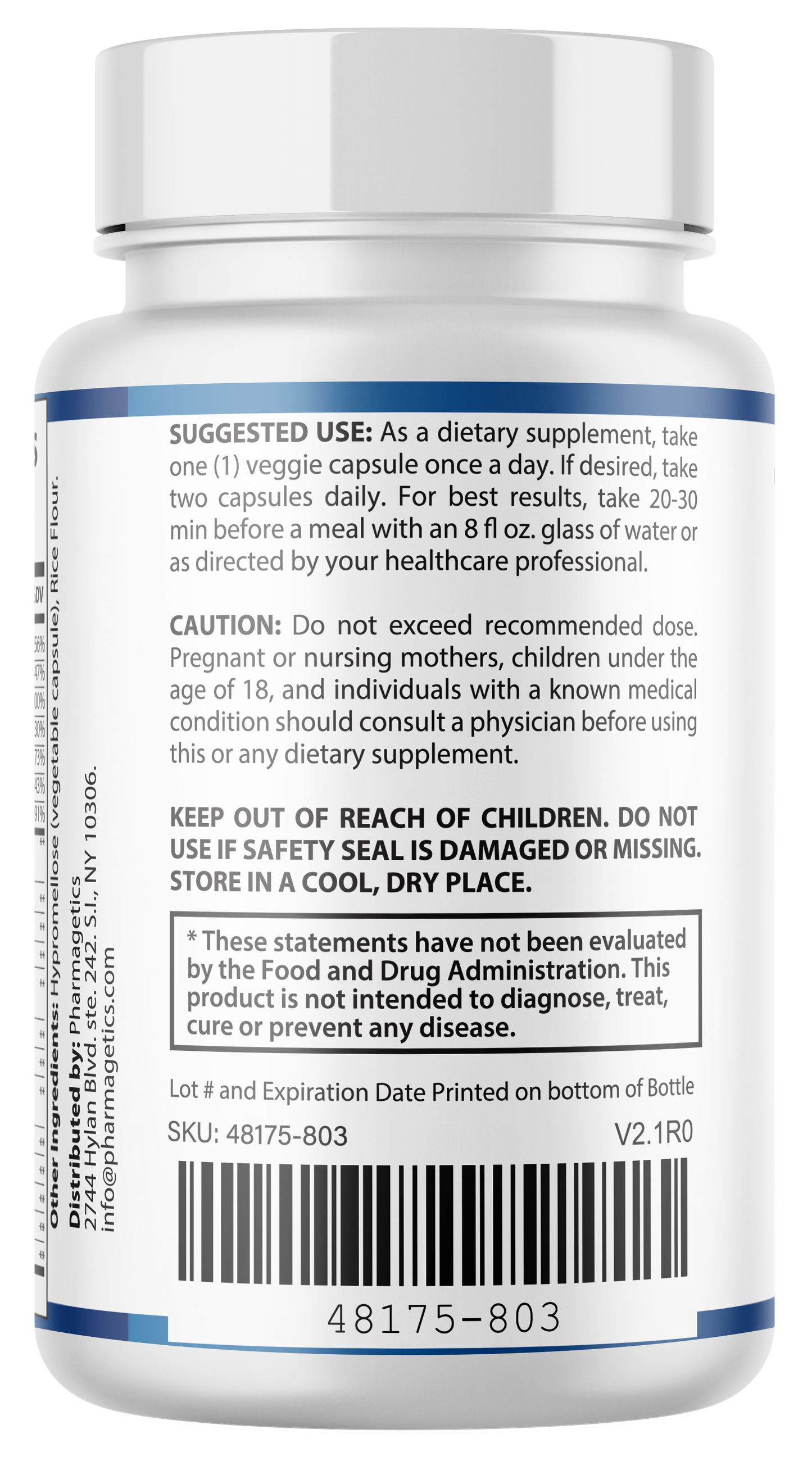 Block Sugar Pro Blood Circulation Support, Blood Balance 60 Capsules