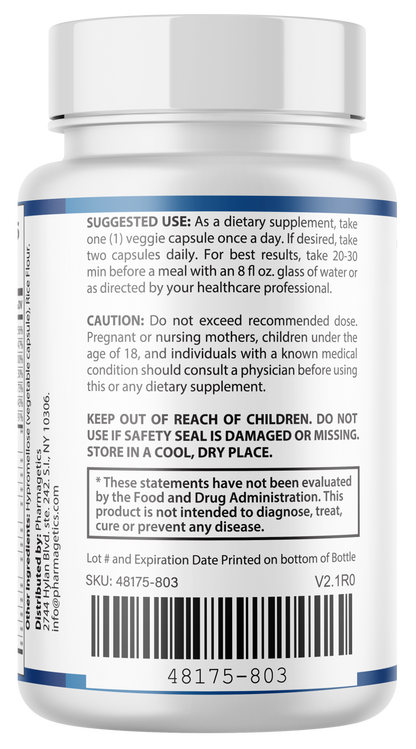 Block Sugar Pro Blood Circulation Support, Blood Balance 60 Capsules