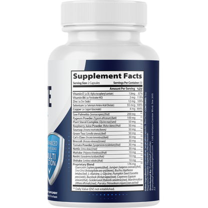 Prostate Plus Advanced Formula Prostate Health Support 60 Capsules
