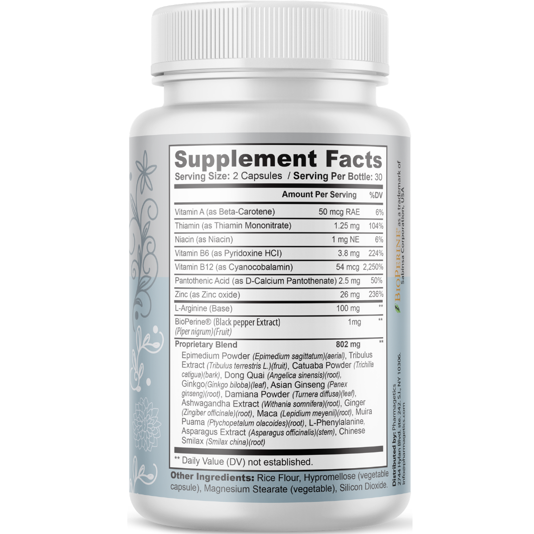 FemiCore Healthy Urinary Support,Bladder Control Formula 60 Capsules