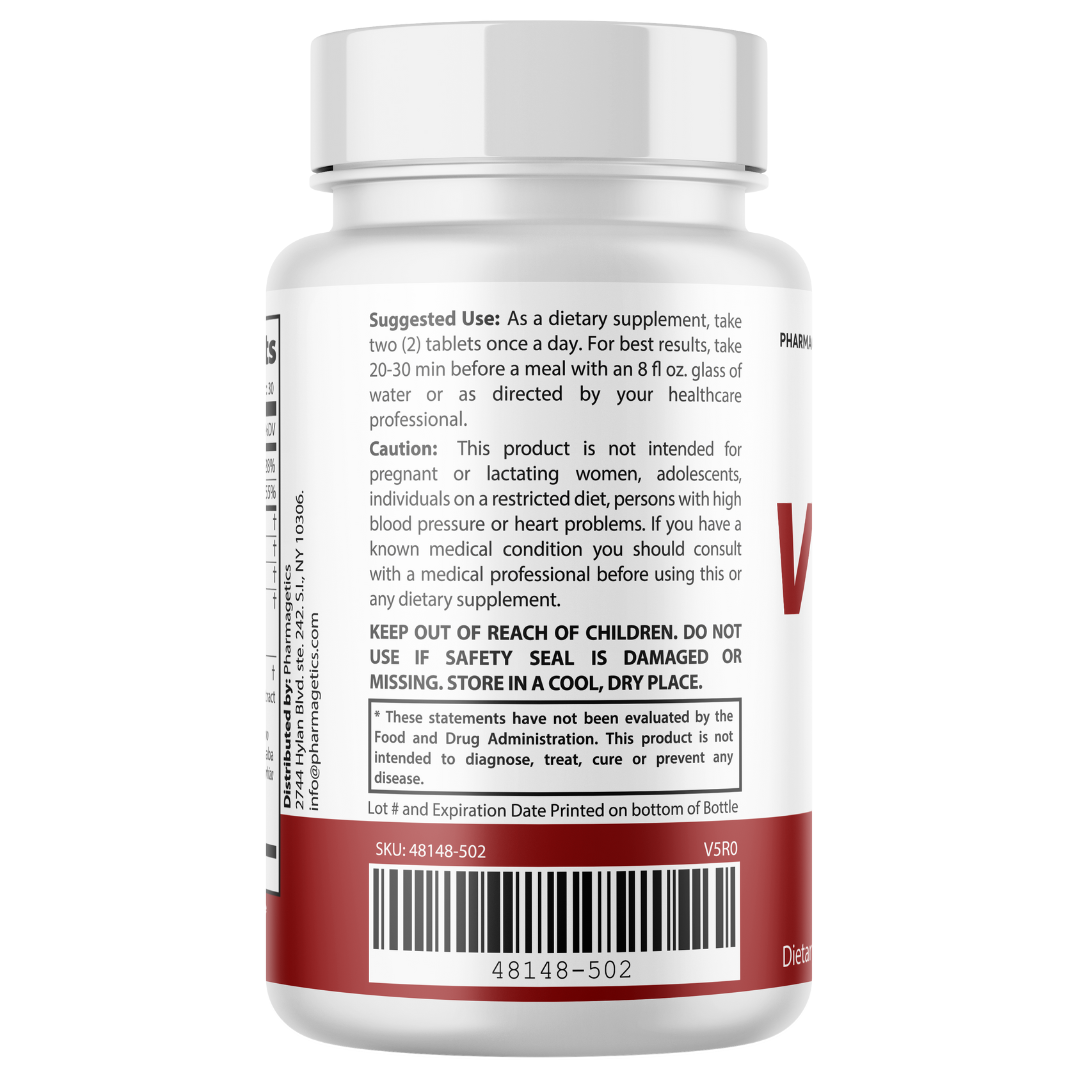 Velotal Supports Healthy Circulation, Advanced Formula 60 Tablets