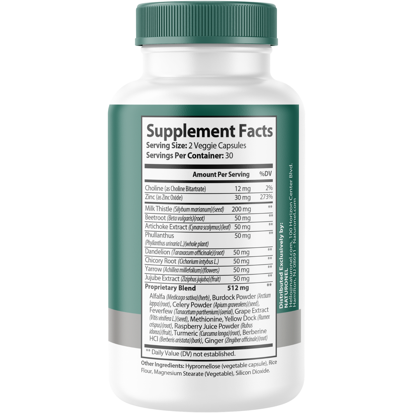 Purelia (12 Pack) Liver Restore Supplement – Milk Thistle, Berberine HCl, Artichoke, Dandelion, Zinc & Choline – Daily Liver Wellness Formula