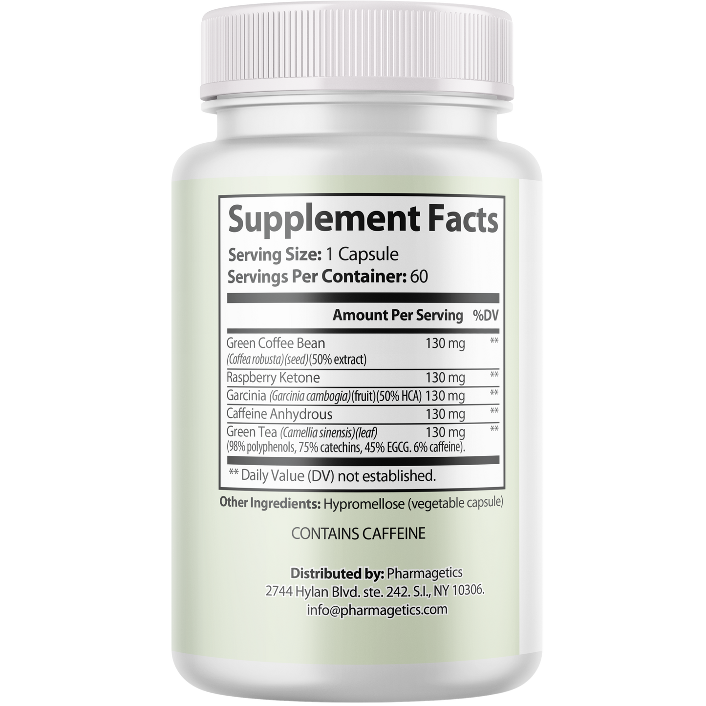 Burn Slim Weight Management Support, Fat Loss Supplement 60 Capsules