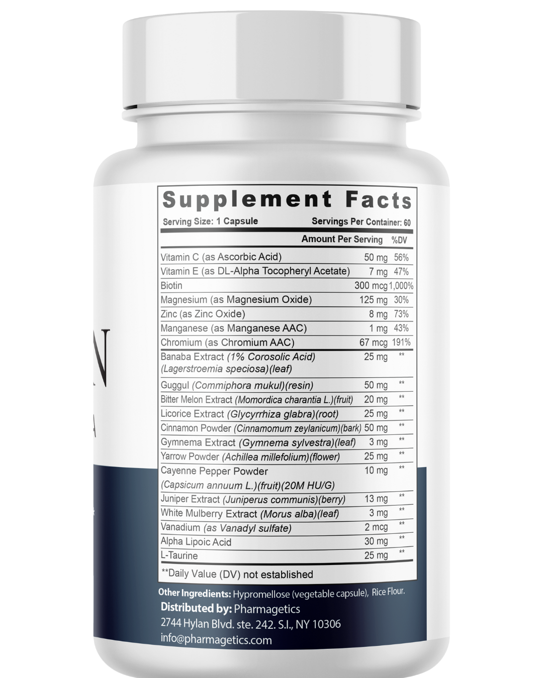 Biosulin Advanced Formula for Heart Health Support - 60 Capsules