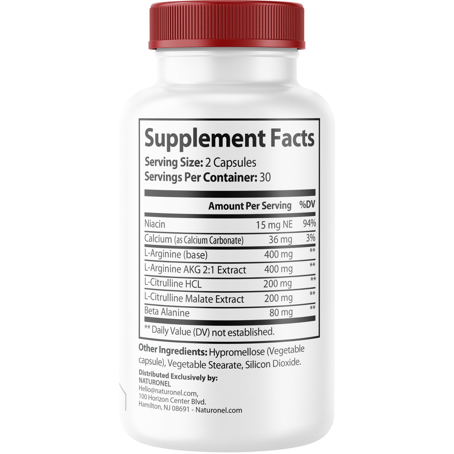 Vialophin (2 Pack) Nitric Oxide Booster 1280mg – L-Arginine AKG, L-Citrulline & Beta Alanine Formula with Niacin Supplement for Blood Flow, Workout Performance & Stamina Support