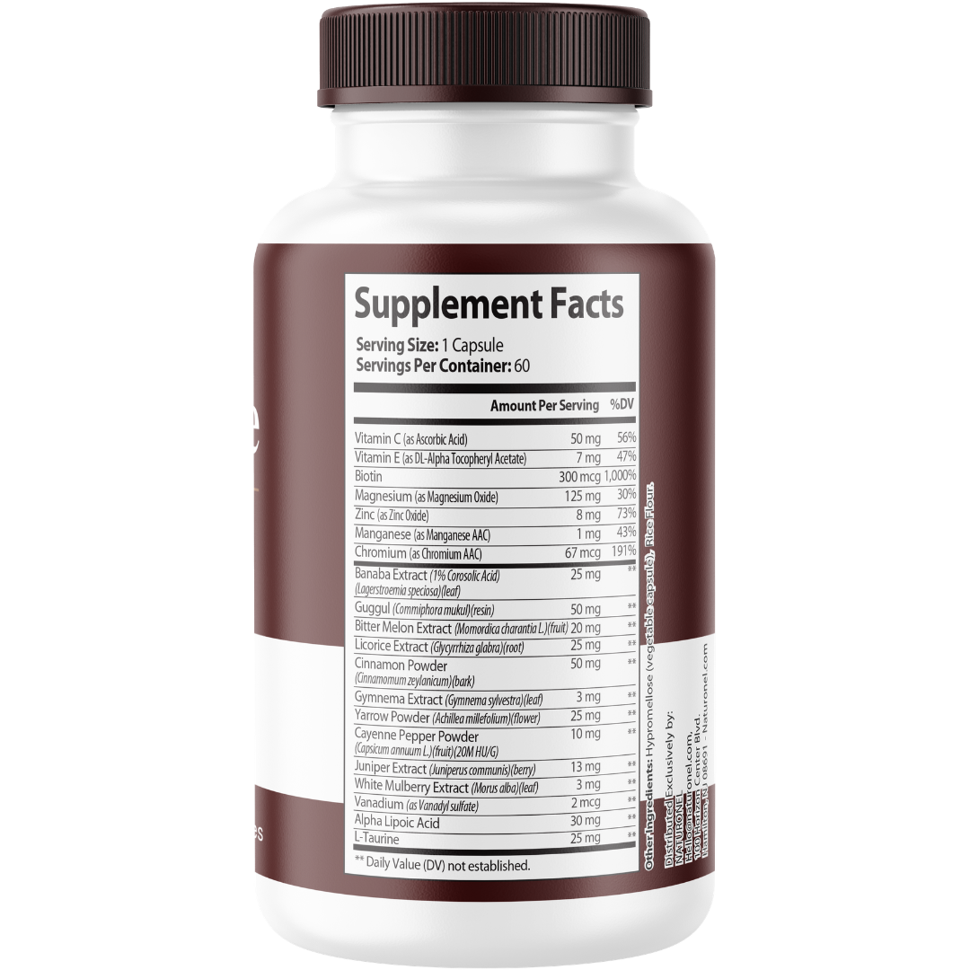 GlycoMode Advanced Blood Sugar Support (12 Pack) – Blood Balance Supplement with Chromium, Cinnamon, Banaba & Bitter Melon – Supports Healthy Circulation, Metabolism & Energy