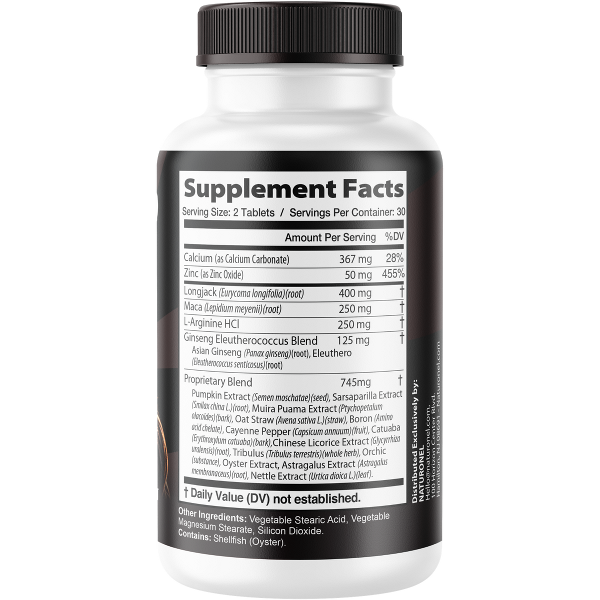 Horsewood Male Vigor Supplement (12 Pack) – Longjack, Maca, L-Arginine, Ginseng & Zinc – Men’s Vitality, Stamina & Performance Support