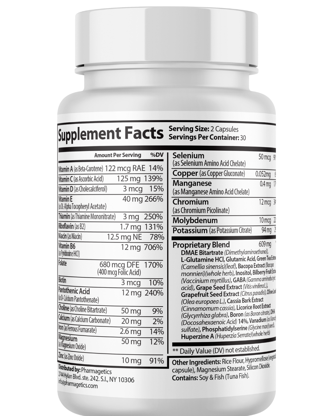 Neurotoned Reconnect+  Brain Health & Concentration Support 60 Capsules