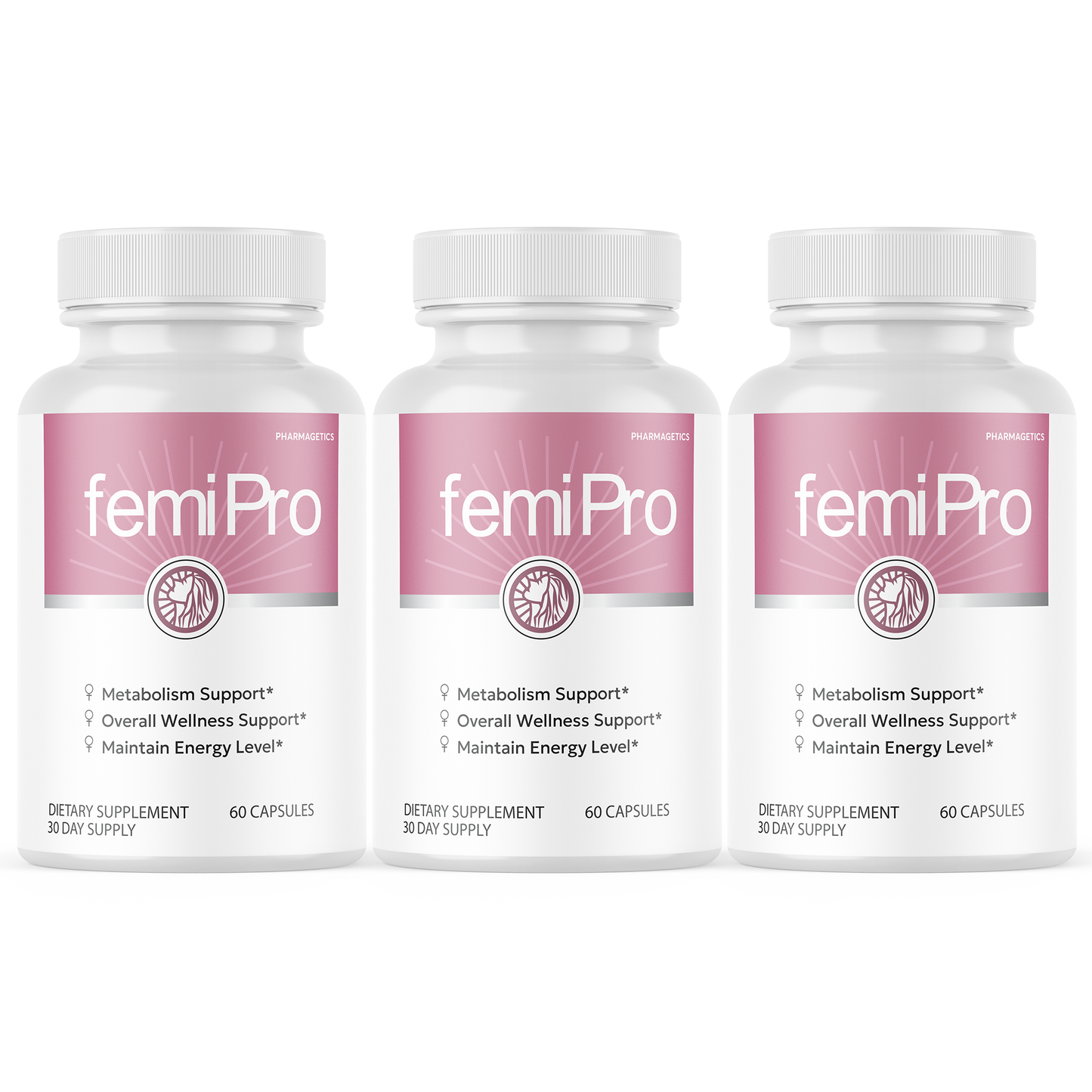 FemiPro Metabolism and Overall Wellness Support Supplement 60 Capsules
