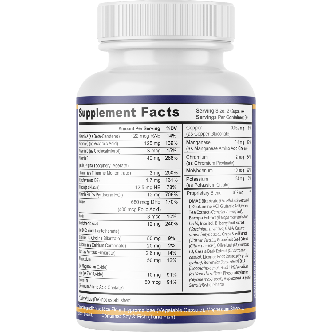 BrainXCell Brain Health Support Formula 60 Capsules