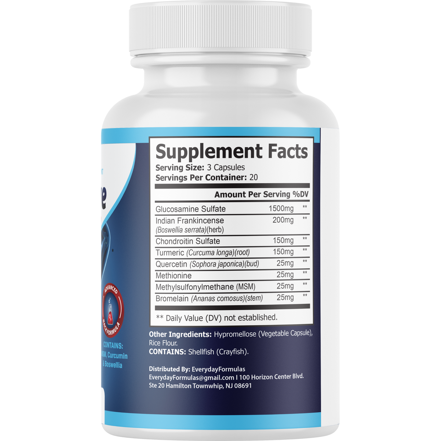 Vita Move Advanced Joint Support Formula 60 Capsules