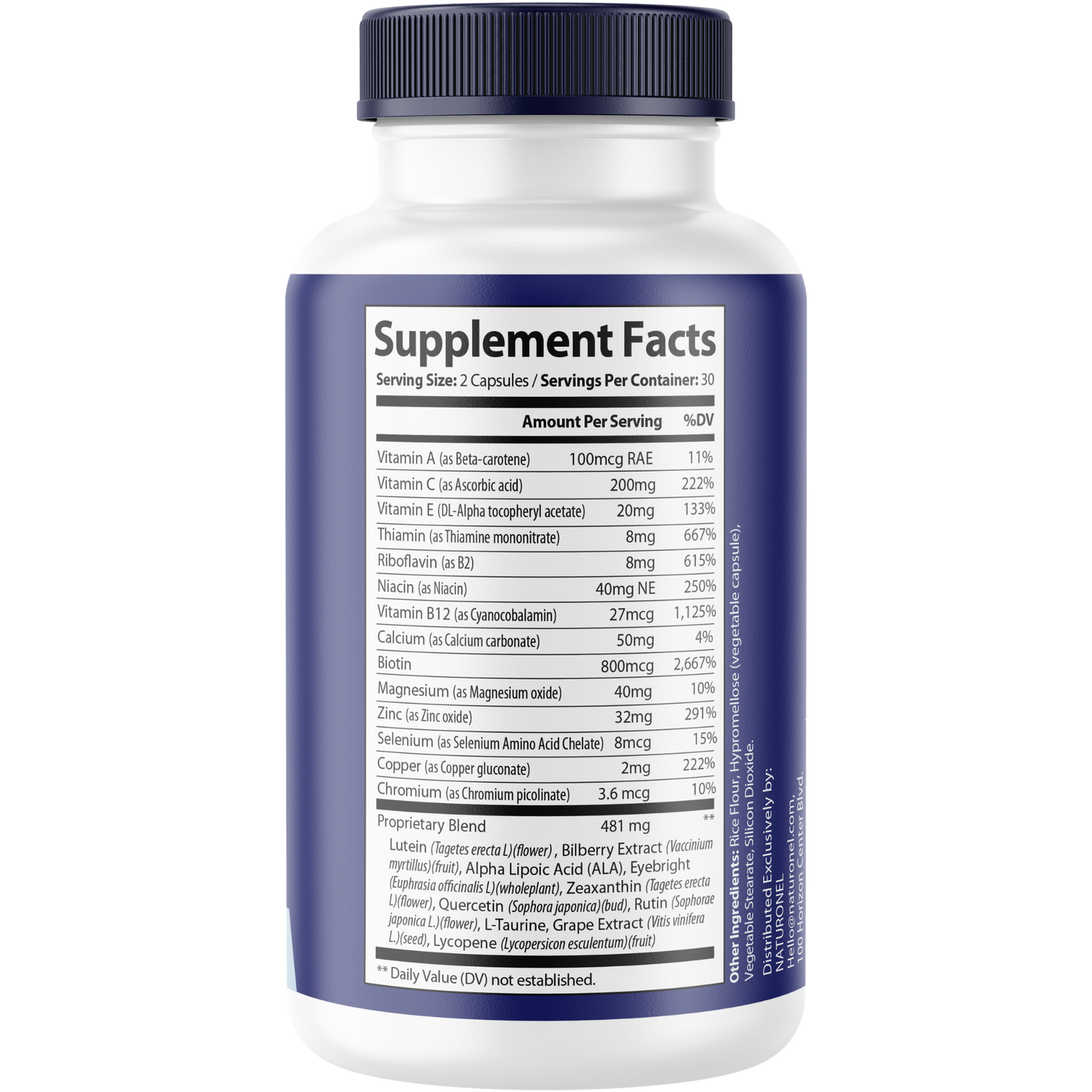 Clear Gaze (12 Pack) Vision Supplement – Advanced Eye Health Formula with Lutein, Bilberry, Eyebright, Zeaxanthin, Vitamins & Antioxidants for Healthy Vision Support