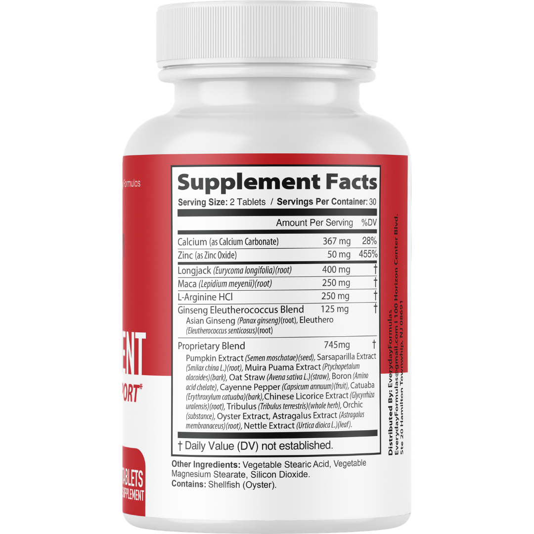 Endura Naturals Male Enhancement Male Health Support 60 Tablets