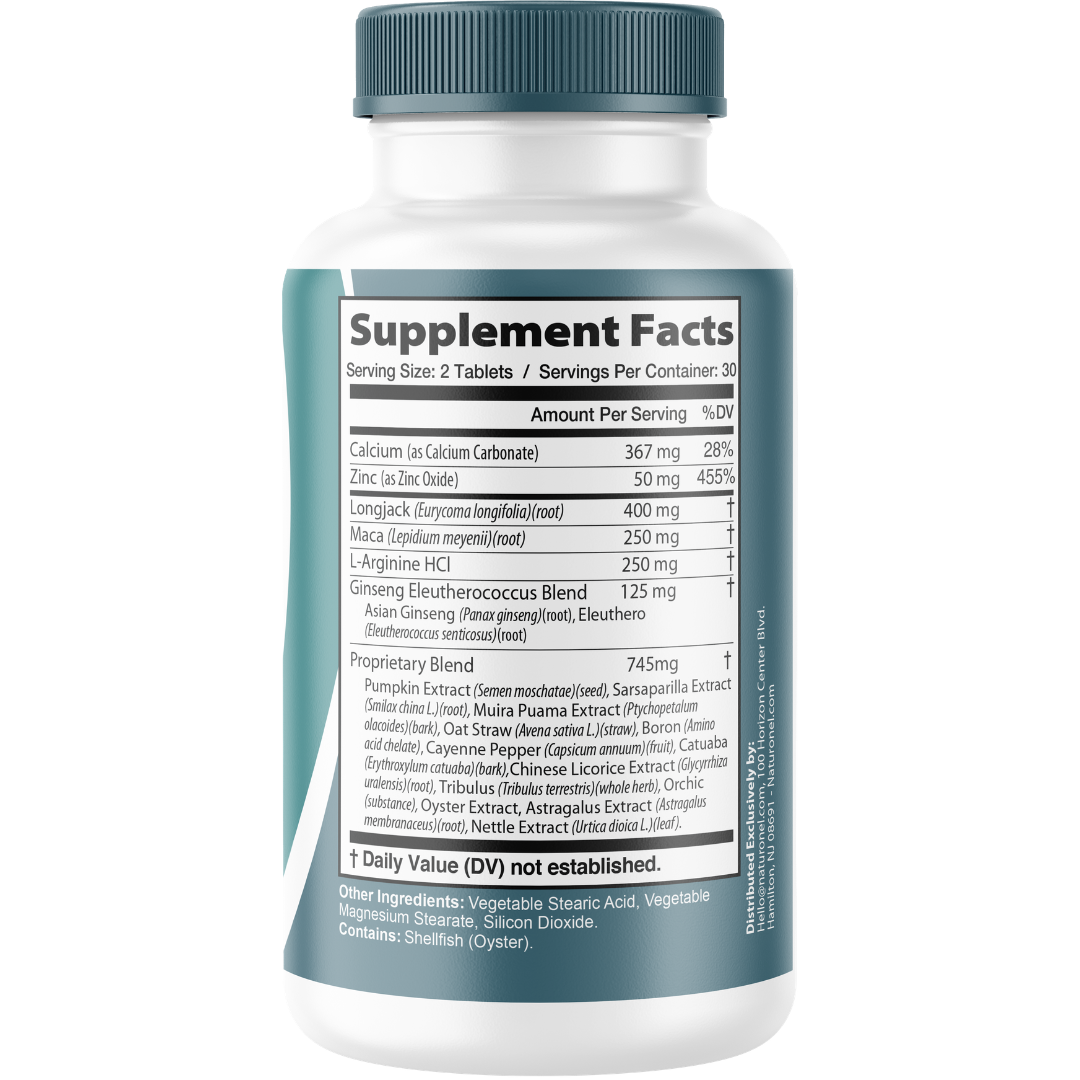 BioDexifin Male Performance Supplement – Advanced Men's Vitality Formula with Tongkat Ali, Maca Root, L-Arginine, Panax Ginseng & Zinc – Energy, Performance & Daily Wellness Support