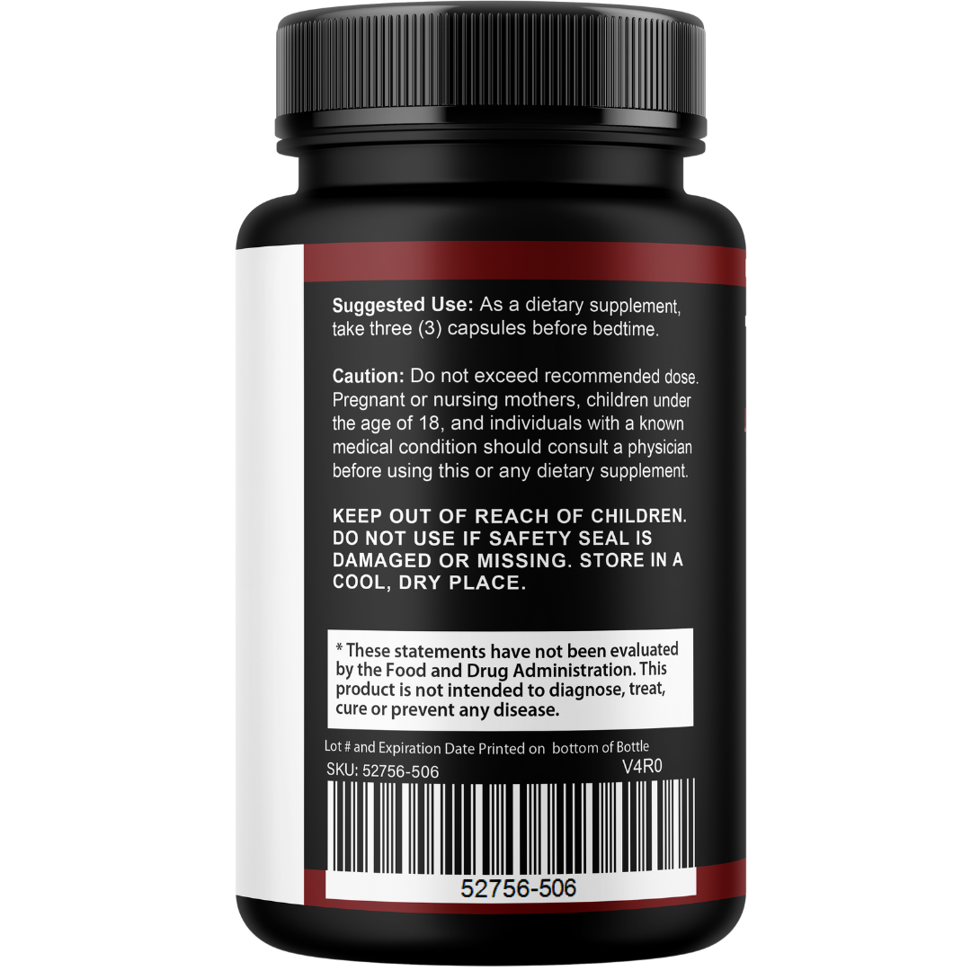 Testo Dark Male Performance Supplement, Stamina Support 90 Capsules