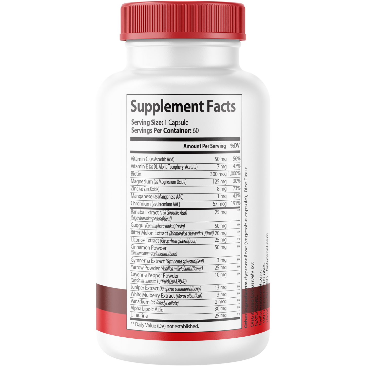 Gluco Steady (12 Pack) Supplement – Advanced Blood Sugar Support Formula with Chromium, Cinnamon, Alpha Lipoic Acid, Banaba & Bitter Melon – Daily Metabolic Wellness