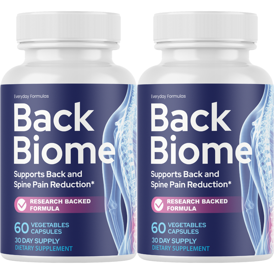 Back Biome Back And Spine Pain Reduction Support Supplement 60 Capsules