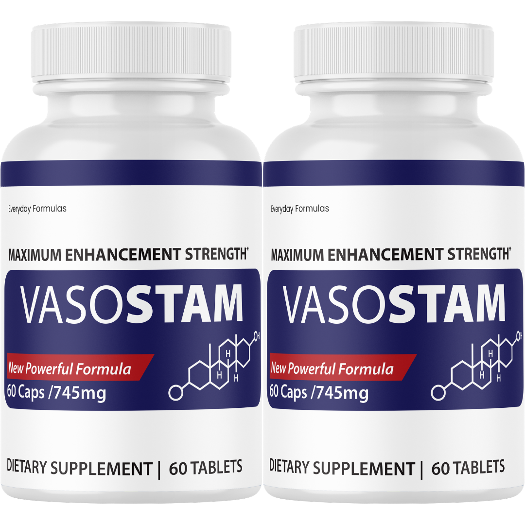 VasoStam Maximum Enhancement Strength New Powerful Formula 60 Tablets
