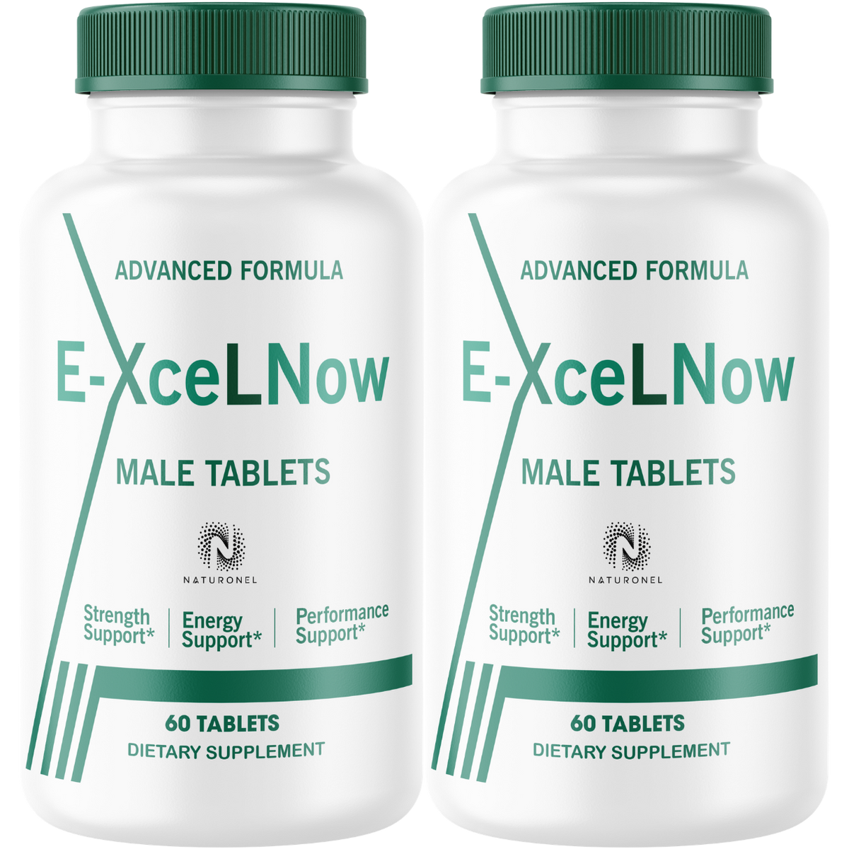 E-Xcel Now Male Vitality Supplement (2 Pack) – Advanced Men’s Strength, Energy & Performance Support with Longjack, Maca, L-Arginine, Ginseng & Zinc