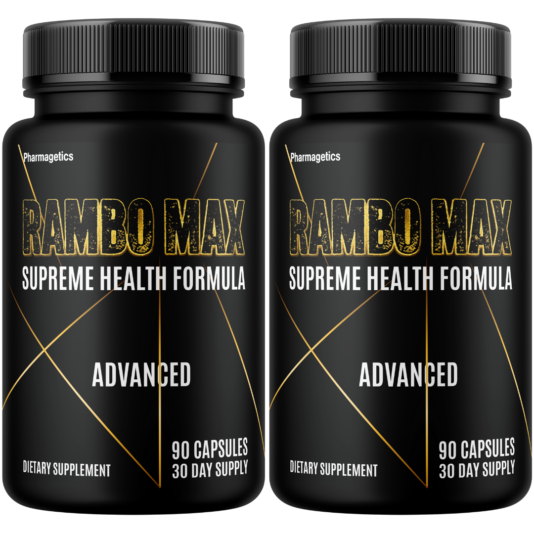 Rambo Max Testo Support, Male Performance Supplement 90 Capsules