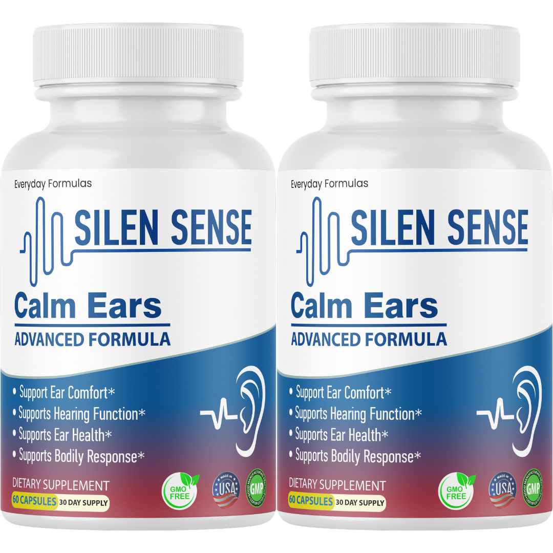 Silen Sense, Calm Ear Support Ear Health Supplement 60 Capsules