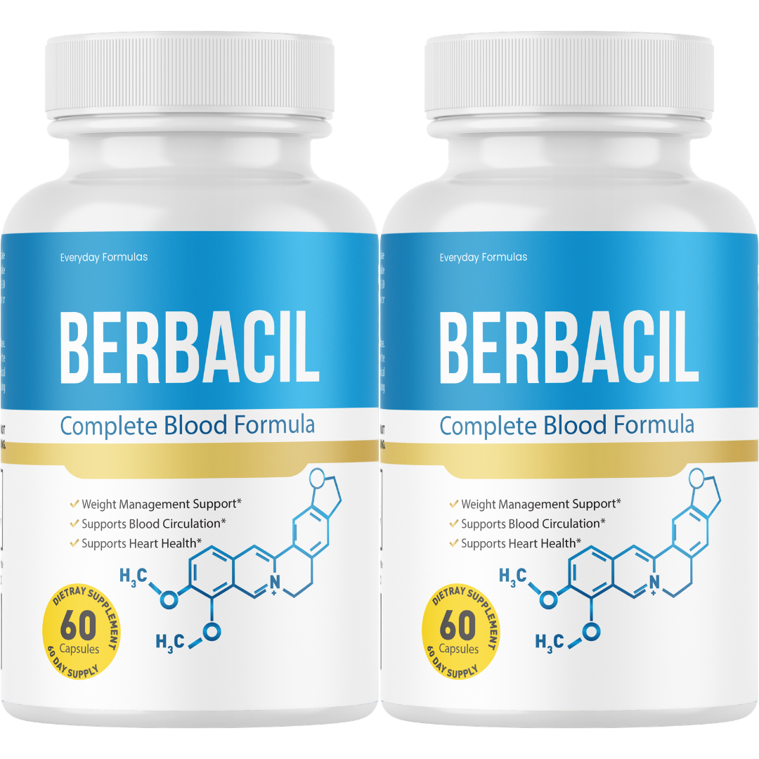 Berbacil Healthy Blood Circulation Support 60 Capsules